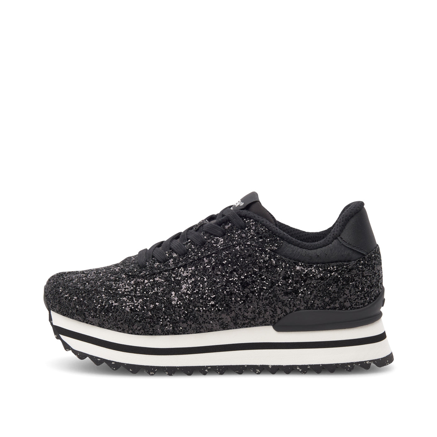 WODEN Ronja Plateau Glitter Plateau 020 Black