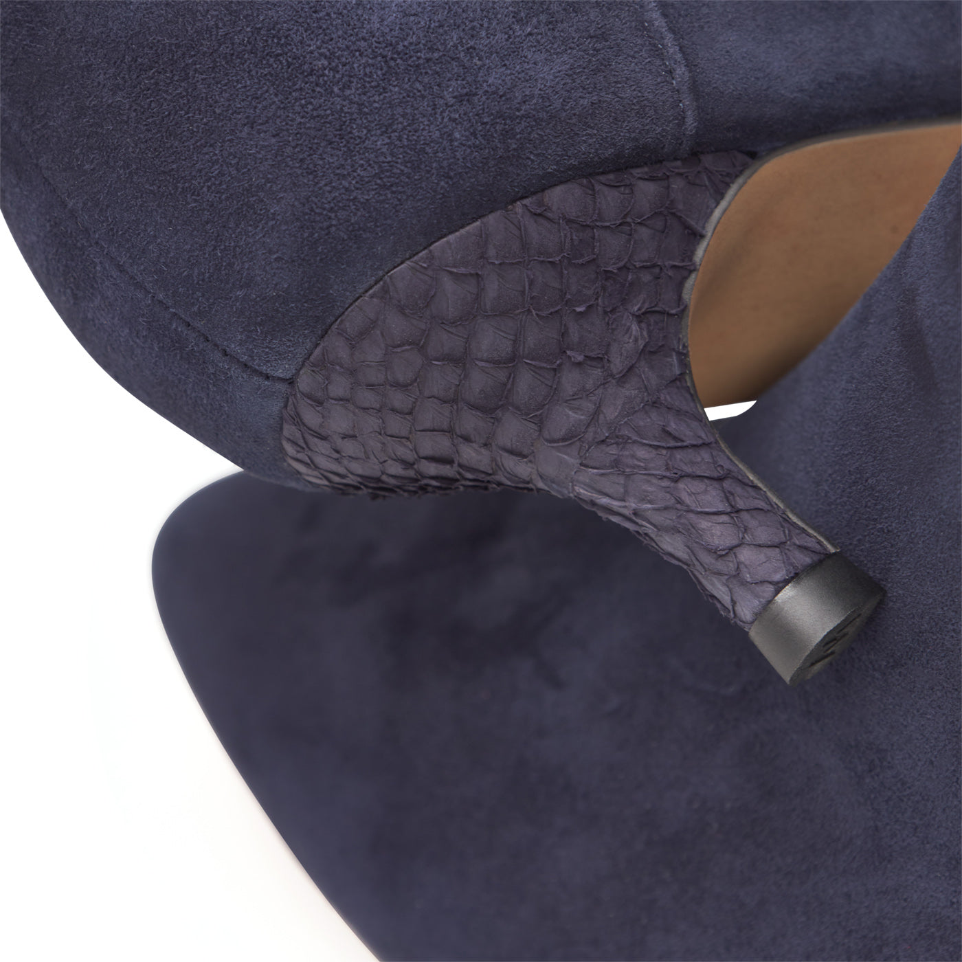 WODEN STB WOMENS Saga Zip S Heels 009 Dark Navy