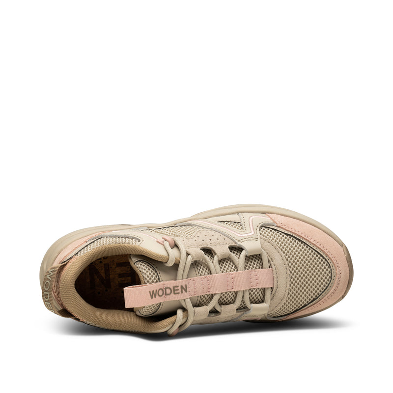 WODEN Sif Reflective Sneakers 007 Silver Lining/Ballerina