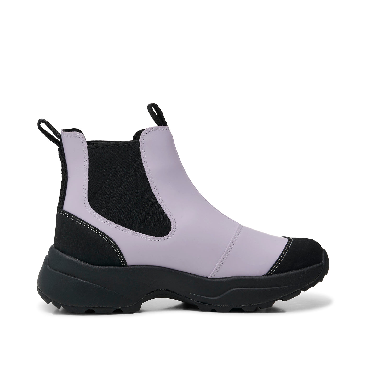 WODEN Siri Warm Waterproof Rubber Boots 898 Smoked Lavender