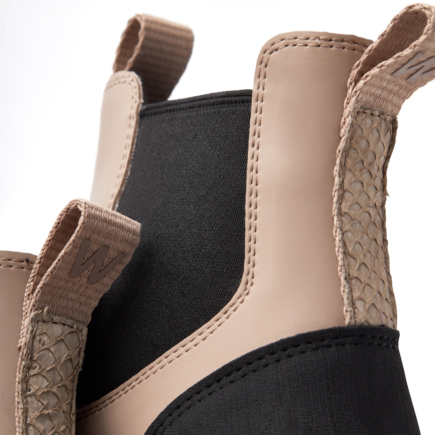 WODEN Siri Waterproof Rubber Boots 065 Taupe
