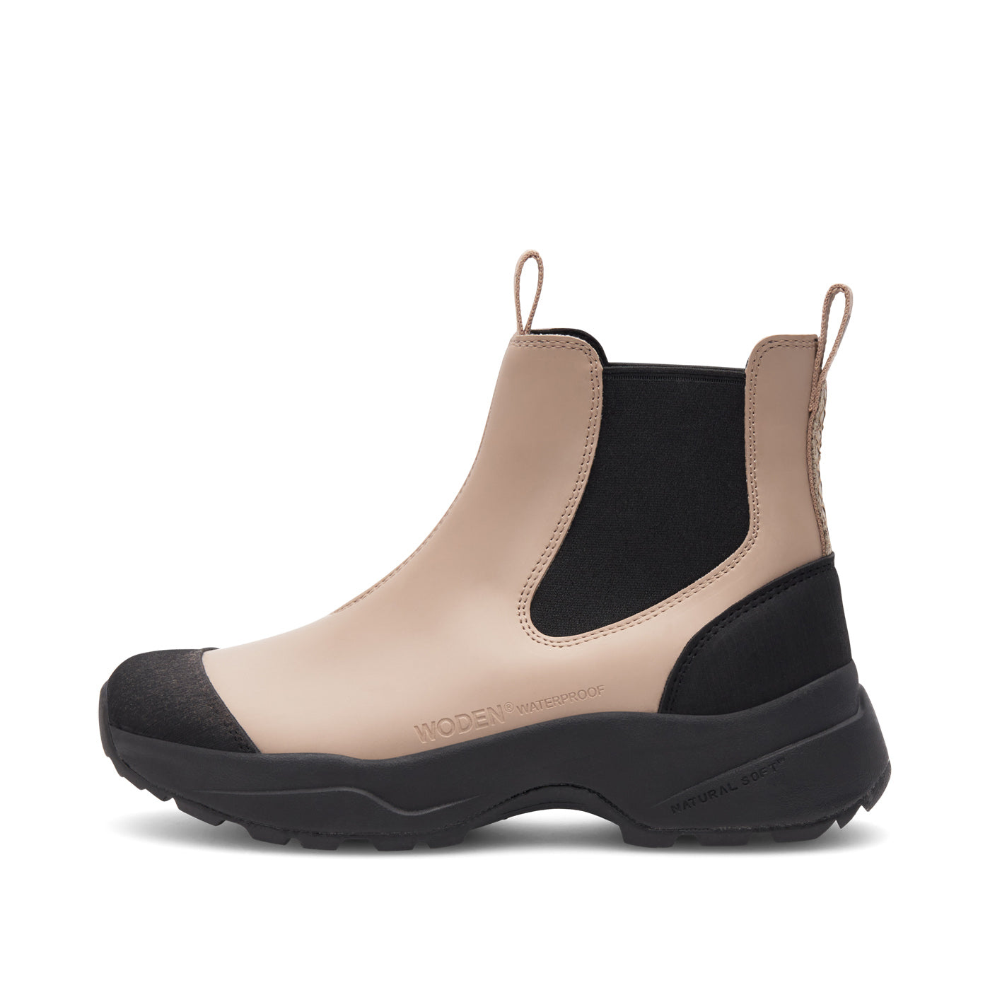WODEN Siri Waterproof Rubber Boots 065 Taupe