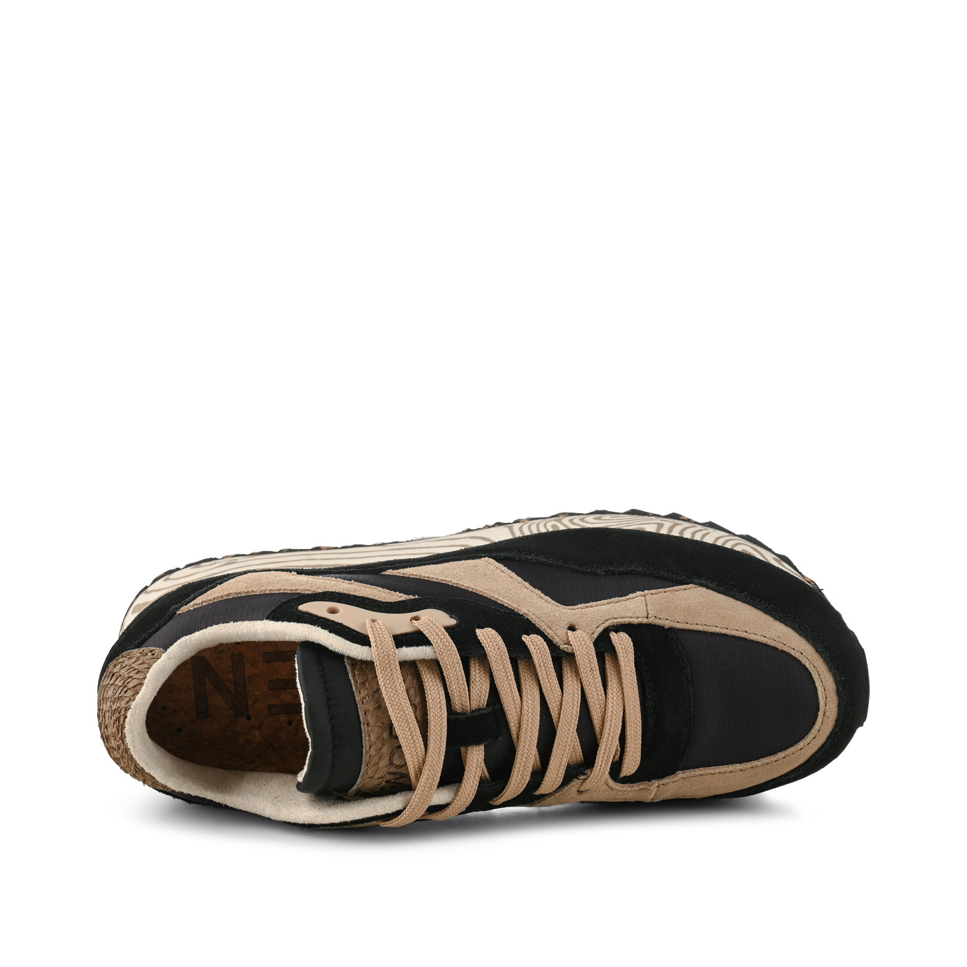 WODEN Sophie Marble Sneakers 852 Coffee Cream