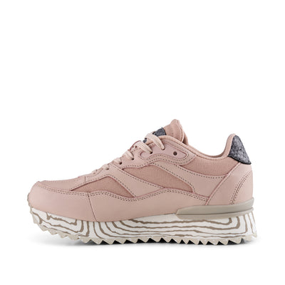 WODEN Sophie Organic Marble Sneakers 800 Dry Rose