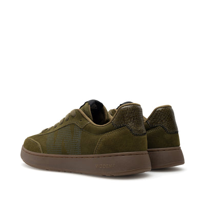 WODEN MENS Toke Sneakers 295 Dark Olive
