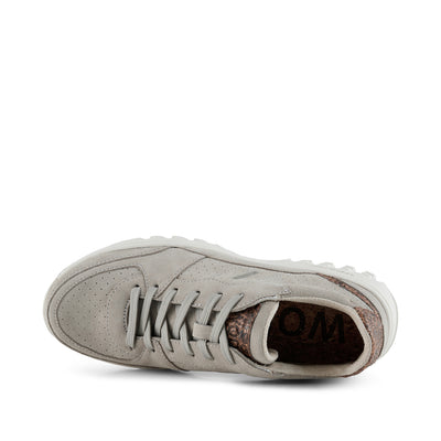 WODEN Trine Suede Sneakers 802 Grey Feather