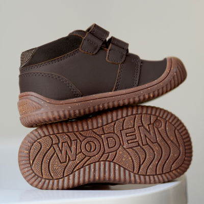 WODEN KIDS Tristan Leather Prewalker 063 Chocolate