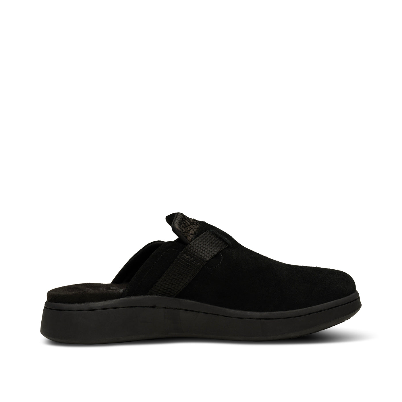 WODEN Vega Clog Suede Sandals 020 Black