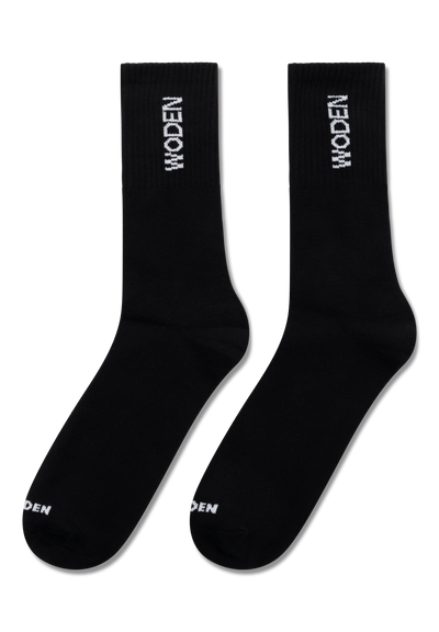 WODEN WODEN Sock Shoes 024 Black/White