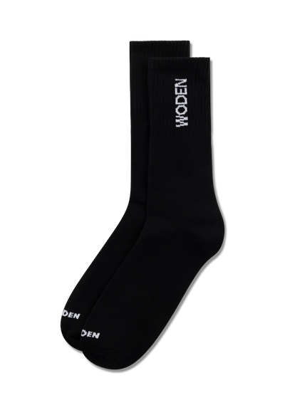 WODEN WODEN Sock Shoes 024 Black/White