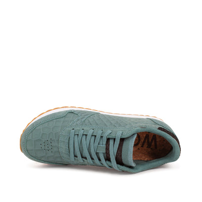 WODEN Ydun Croco II Sneakers 635 North Atlantic