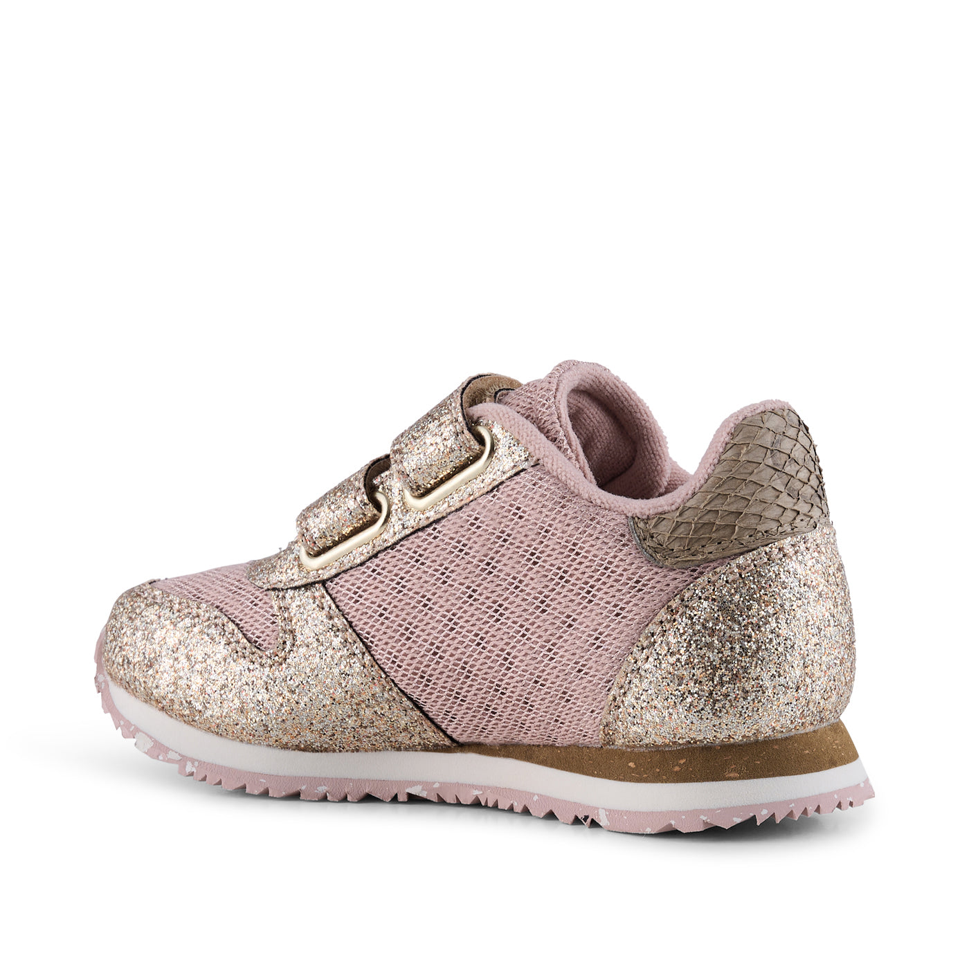 WODEN KIDS Ydun Glitter Kids Sneakers 800 Dry Rose