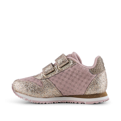 WODEN KIDS Ydun Glitter Kids Sneakers 800 Dry Rose