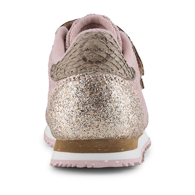 WODEN KIDS Ydun Glitter Kids Sneakers 800 Dry Rose