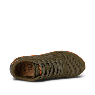 WODEN Ydun Icon Sneakers 253 Dark Olive/Tiger