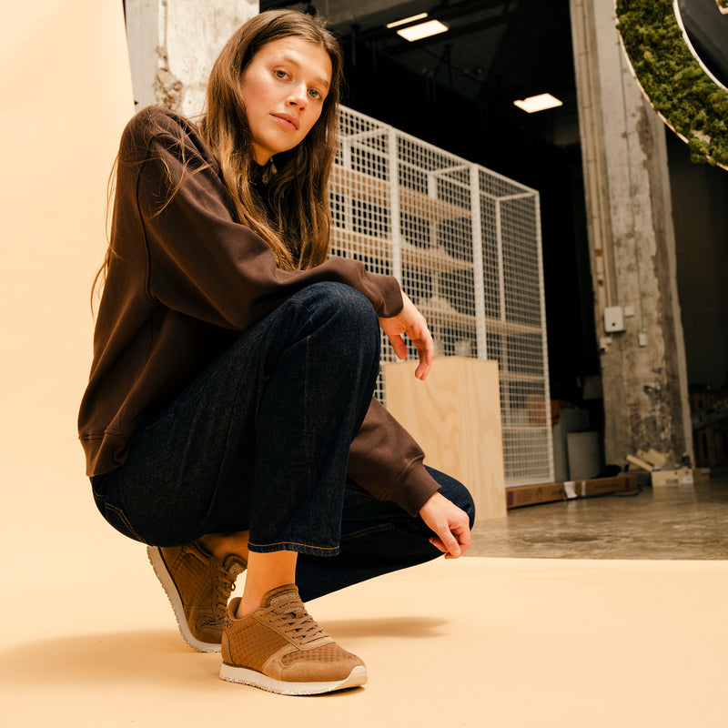 WODEN Ydun Suede Mesh II Sneakers 069 Latte