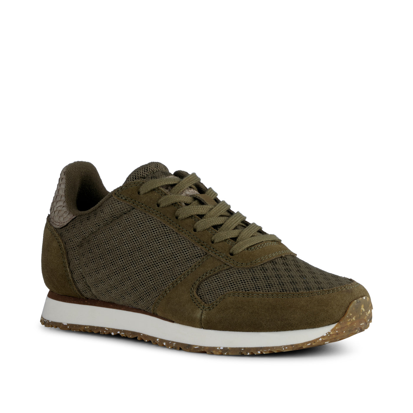 WODEN Ydun Suede Mesh II Sneakers 295 Dark Olive