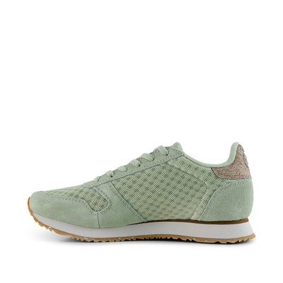 WODEN Ydun Suede Mesh II Sneakers 803 Green Lily