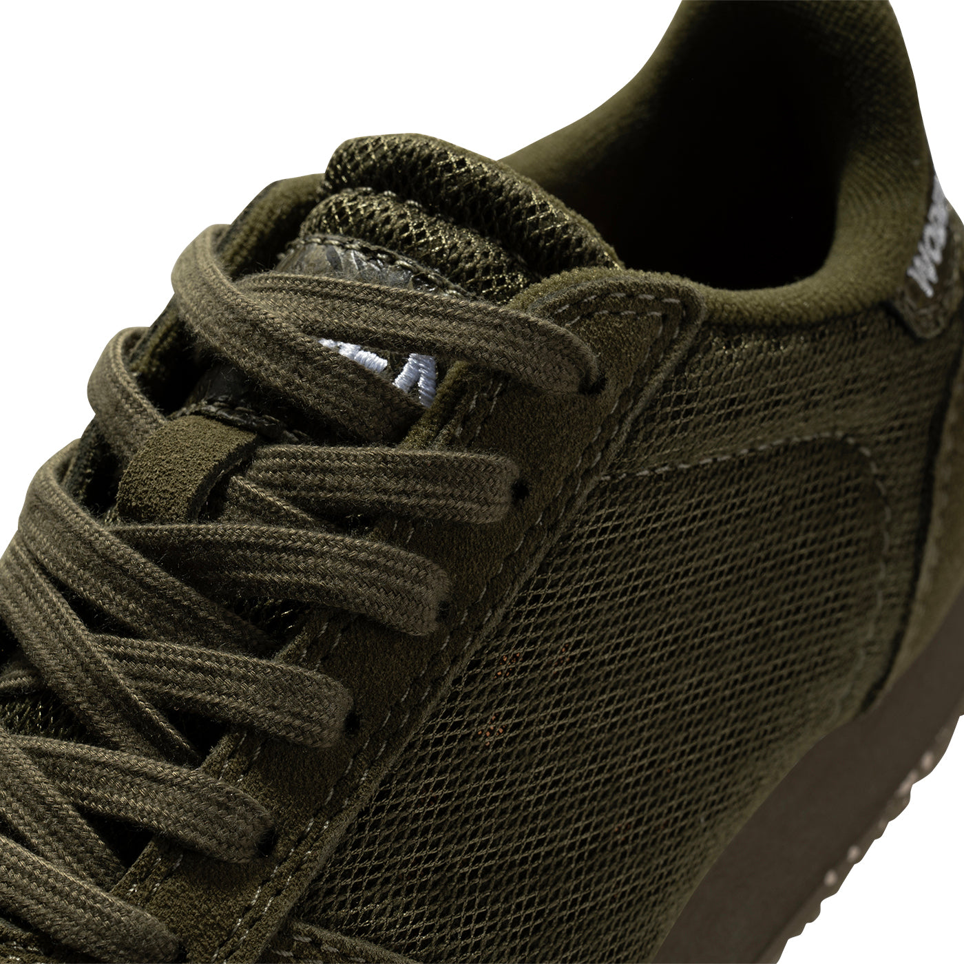 WODEN Ydun Suede Mesh II Sneakers 962 Dark Olive/Dark Olive