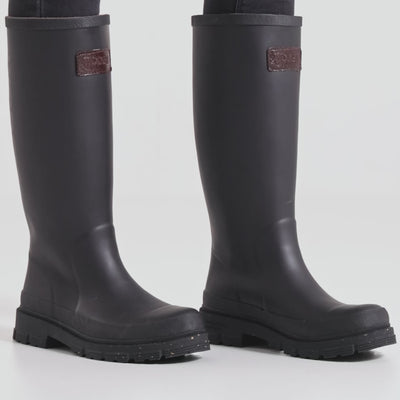 WODEN Le Waterproof Rubber Boots 020 Black
