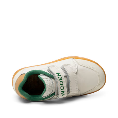 WODEN KIDS Billie Sneakers 879 White/Basil