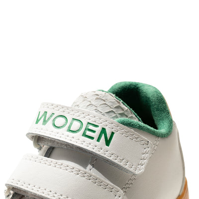 WODEN KIDS Billie Sneakers 879 White/Basil