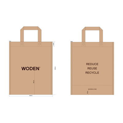 POS Materials WODEN shoppingbag Small POS 705 Beige