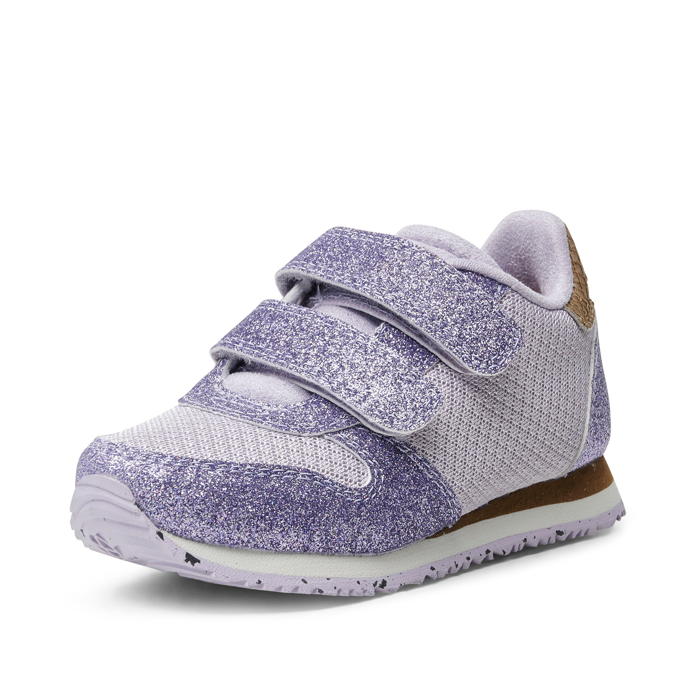 WODEN KIDS Ydun Glitter II Kids Sneakers 898 Smoked Lavender