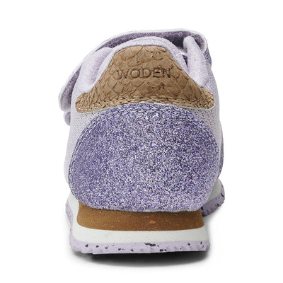 WODEN KIDS Ydun Glitter II Kids Sneakers 898 Smoked Lavender